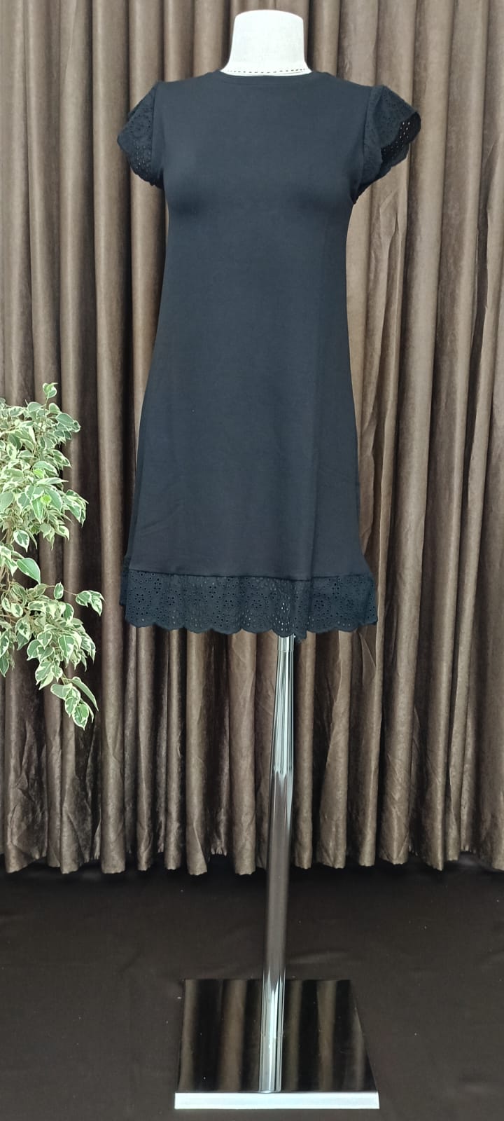 Fisto detay örme yazlık elbise